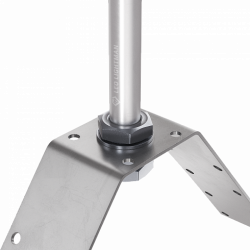 Блискавкоприймач на кутовий гребінь даху 1,5 м (Ni/Al), фото 8