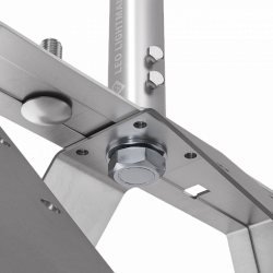 Блискавкоприймач на кутовий гребінь даху 3 м (Ni/Al), фото 11