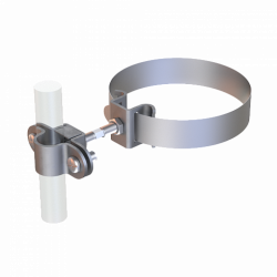 Блискавкоприймач з кріпленням до труби 1,5 - 4 м (Al/Ni), фото 7