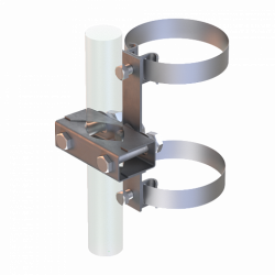 Блискавкоприймач з кріпленням до труби та інших конструкцій 5 - 6 м (Al/Ni), фото 7