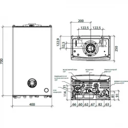 Конденсационный газовый котел Leo New Condensing KC 24, фото 7