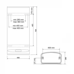 Водонагрівач Tesy BelliSlimo DRY 40 л, сухий ТЕН 2,4 кВт (GCR502724DE31EC) 305064, фото 4