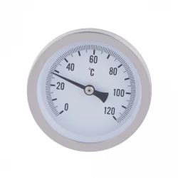 Термометр діам. 63 мм накладний пружин. 0-120*С SD175 SD Plus, фото 4