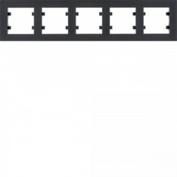 Рамка 5X горизонтальная, Lumina-Intens, серебряная, черная, фото 4