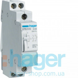 Імпульсне реле 230В/16А, 1НВ+1НЗ EPN515, фото 2
