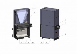 Пелетний котел KVIT Solo 20 кВт, фото 8