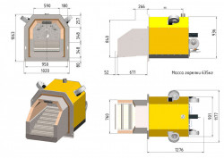 Пеллетная горелка KVIT Optima M 1500, фото 8