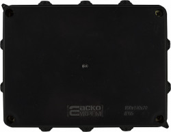 Розподільча  коробка серії UAtmo Jet Black 150*110*70, фото 5