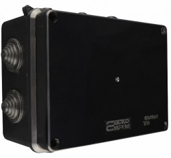 Розподільча  коробка серії UAtmo Jet Black 150*110*70, фото 6