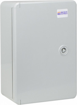 Корпус з АБС-пластику, ударостійкий, з монтажною панеллю, непрозорі дверцята, 20*30*13, IP65 серії UBox, фото 6