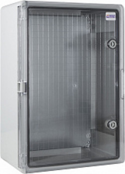 Корпус з АБС-пластику, ударостійкий, з монтажною панеллю, прозорі дверцята,  IP65, серії UBox, фото 10