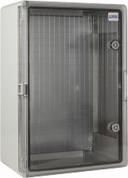 Корпус з АБС-пластику, ударостійкий, з монтажною панеллю, прозорі дверцята,  IP65, серії UBox, фото 13