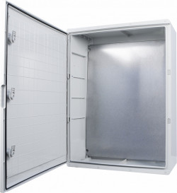 Корпус з АБС-пластику, ударостійкий, з монтажною панеллю, прозорі дверцята,  IP65, серії UBox, фото 16