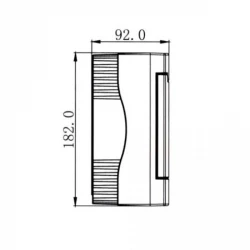 Щиток / Бокс на 8 модулів під автомати зовнішній, фото 9