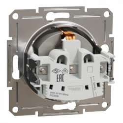 РОЗЕТКА З ЗАЗЕМЛЕННЯМ ASFORA БРОНЗА, фото 5