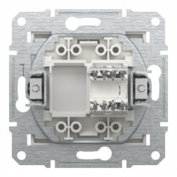 Розетка RJ45, тип UTP, категория 6, белый, Asfora, без рамки, фото 5