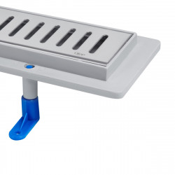 Трап Qtap Dry FA304-800 лінійний з сухим закривом та нержавіючою решіткою 800х73, фото 9