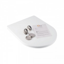 Сидіння для унітаза Qtap (Swan, Jay) з мікроліфтом Slim QT1699SC5176W, фото 9