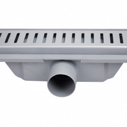 Трап Qtap Dry FA304-600 лінійний з сухим закривом та нержавіючою решіткою 600х73, фото 10