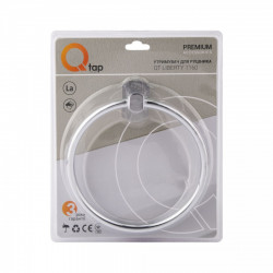 Тримач для рушника Qtap Liberty D 160 мм QTLIBCRM1160 Chrome, фото 10
