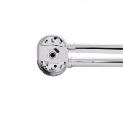 Тримач для рушника Lidz Oreo 0102 подвійний LDORE0102CRM22082 Chrome, фото 7