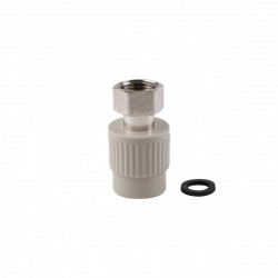 Муфта PPR Thermo Alliance з накидною гайкою 25х3/4", фото 6