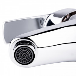 Змішувач для раковини низький Anny 001F, Chrome (k40) LDANN001FCRM35119 Lidz, фото 10