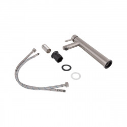 Змішувач для раковини високий Aria 001FH, Nickel (k35) LDARI001FHNKS34938 Lidz, фото 9