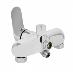 Змішувач для ванни Lidz Arrow 0052 з поворотним виливом (з душовим гарнітуром) (k35) LDARR0052CRM44954 Chrome, фото 11