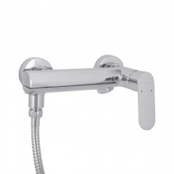 Змішувач для ванни Evia, Chrome (k30) з поворотним виливом та душовим гарнітуром QTEVI260CRM47578 Qtap, фото 14