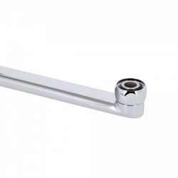 Змішувач для ванни Tern, Chrome (k30) з довгим поворотним виливом та душовим гарнітуром QTTER260CRM47587 Qtap, фото 13