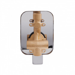 Змішувач для душу Vlasta, Chrome (k35) прихованого монтажу на два споживачі QTVLA6028102NC Qtap, фото 9