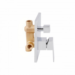 Душова система універсальна Aquarius, Chrome прихованого монтажу на два споживача QTAQA64103NGC Qtap, фото 10