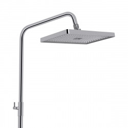 Душова система універсальна Presto, Chrome (k35) на три споживача (з виливом) QTPRE111CRM45575 Qtap, фото 16