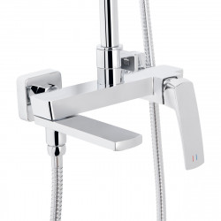 Душова система універсальна Tern, Chrome (k30) на три споживача (з виливом) QTTER1112CRM47592 Qtap, фото 11