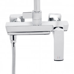 Душова система універсальна Tern, Chrome (k30) на три споживача (з виливом) QTTER1112CRM47592 Qtap, фото 12