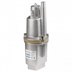 Насос вібраційний 0.25кВт H 75м Q 18л/хв Ø100мм 10м кабелю верхній вхід WETRON WVM60 (778382), фото 7