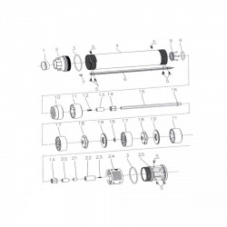 Насос відцентровий свердловинний 3SEm 1.8/14 0.37кВт H 60(46)м Q 45(30)л/хв Ø80мм кабель 35м DONGYIN 3SEm1.8/14 (777402), фото 6