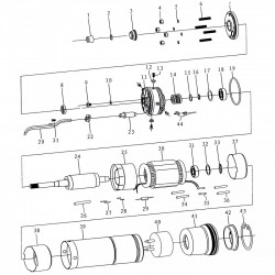 Насос відцентровий 0.75кВт H 84(65)м Q 55(35)л/хв Ø102мм 45м кабелю mid AQUATICA 4QJED3-12-0.75 (778443), фото 8