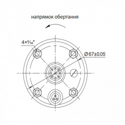 Насос відцентровий свердловинний 0.25кВт H 33(27)м Q 80(50)л/хв Ø94мм AQUATICA (DONGYIN) 3.5SDm3/6 (777111), фото 8