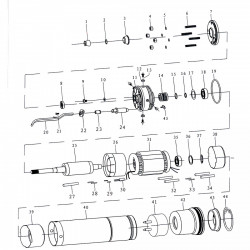 Насос відцентровий свердловинний 0.25кВт H 33(27)м Q 80(50)л/хв Ø94мм AQUATICA (DONGYIN) 3.5SDm3/6 (777111), фото 10