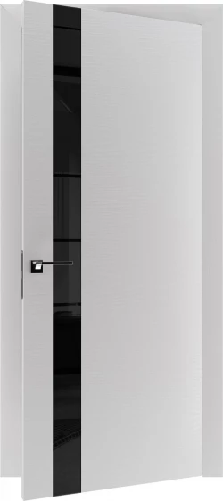 Двері модель 21 Ясен білий емаль (засклена), фото 4