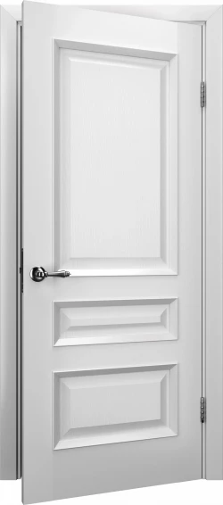 Двері модель 53 Ясен білий Емаль (глуха), фото 4