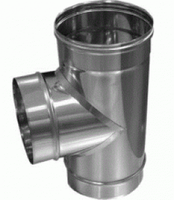 Трійник нержавіючий (87°) Ø 150, фото 2