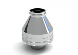 Перехід з нержавіючої сталі Ø 150, фото 2