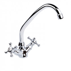 Змішувач для кухні QT Mayfair CRM 271F кухня на гайці кер. (б), фото 2