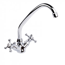 Змішувач для кухні QT Mayfair CRM 271F кухня на гайці рез. (б), фото 2