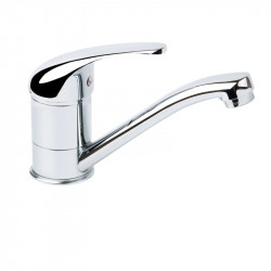 Змішувач для кухні QT Premiere CRM 003М кухня на гайке 15 см (k40), фото 2