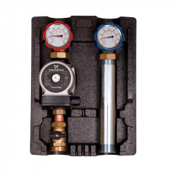 насос.груп.прям.лінії прав.підкл.1 1/2" (UPS 25/65) DX Icma R003, фото 2