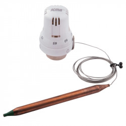 термоголовка з занурювальним датчиком 30х1,5 (60-90°С) "Icma" №997, фото 2